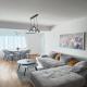 Banesë për Qira në Лондонска, Karposhi, Shkup — Taftalixhe 1 apartament i ri 45m² i mobiluar — fotografi 1
